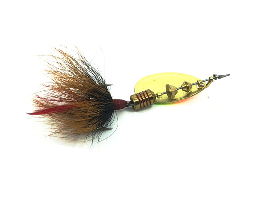 Mepps Flying C - Hot Chartreuse / Hot Fire Tiger Blade