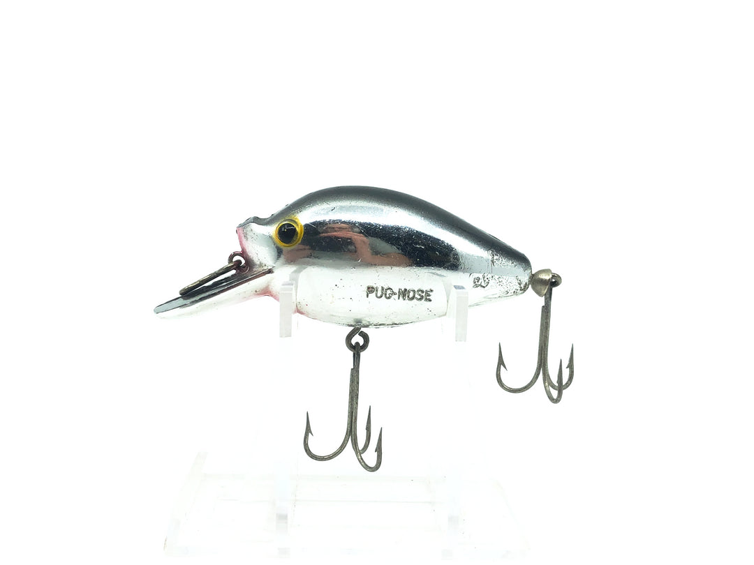 Arbogast Pug-Nose, #106 Chrome/Black Back Color