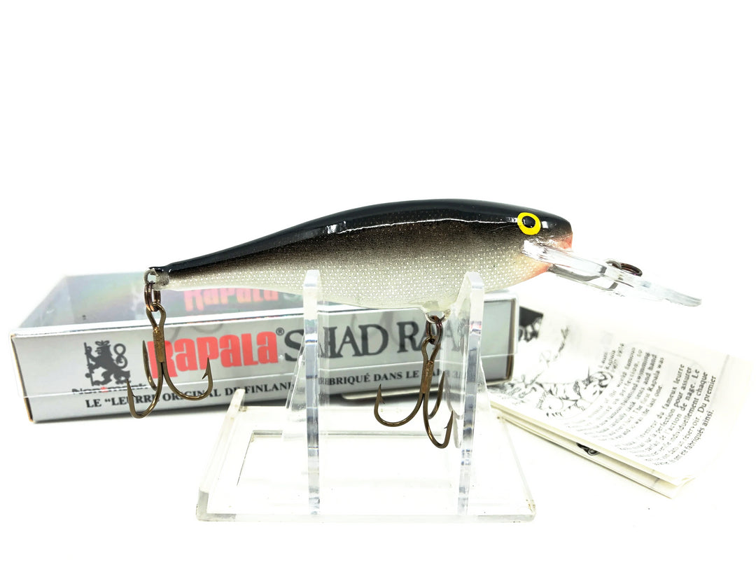 Rapala Shad Rap Deep Runner SR-8 S, Silver Color with Box