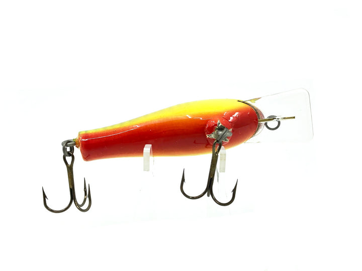 Poe's Super Cedar Shallow Crankbait, #28 Green Chartreuse Crawdad Color