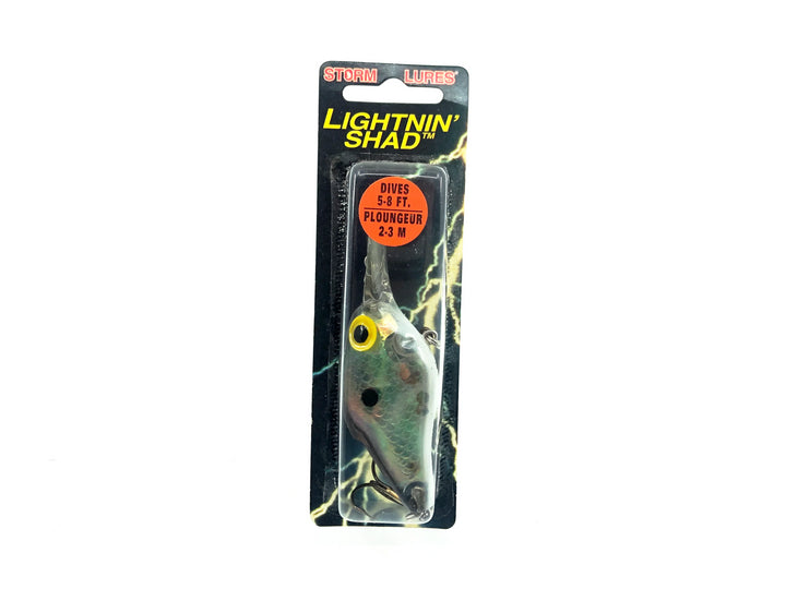 Storm Lightnin' Shad AL220, Prizm Shad Color on Card