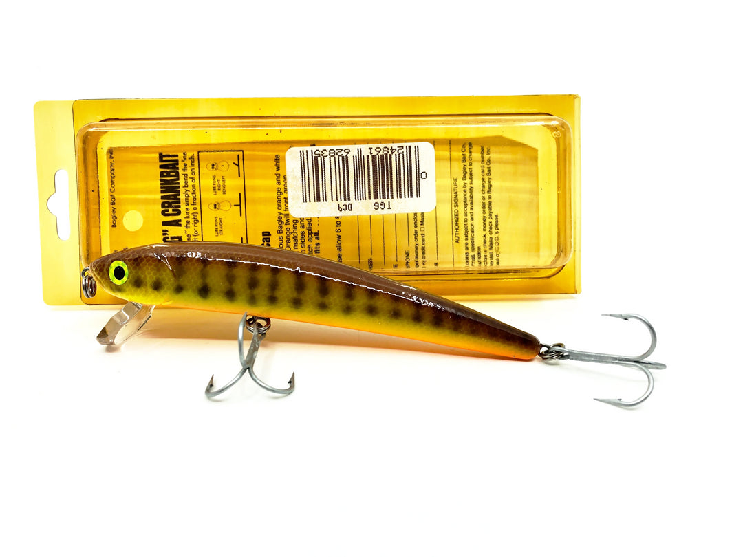 Bagley TG6 Top Gun 6, DC9 Dark Crayfish on Chartreuse Color (TG6-H69T), New on Card