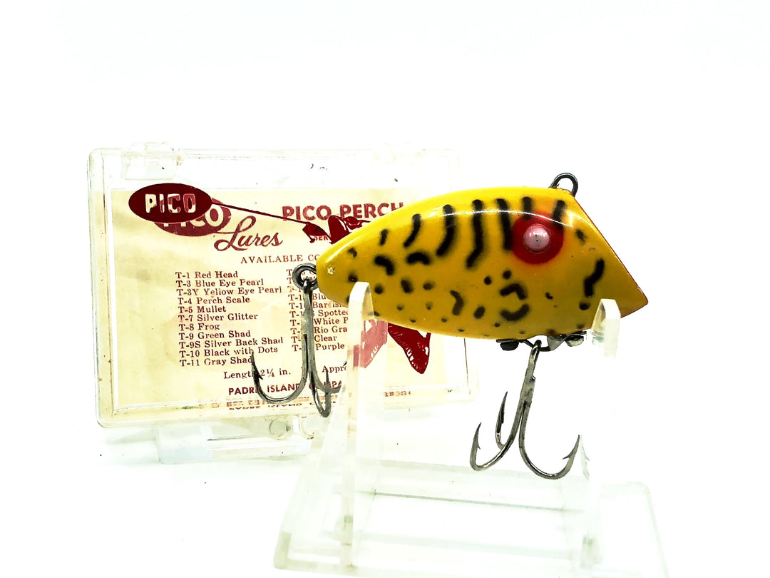 PICO Perch, Yellow Coachdog Color with Box