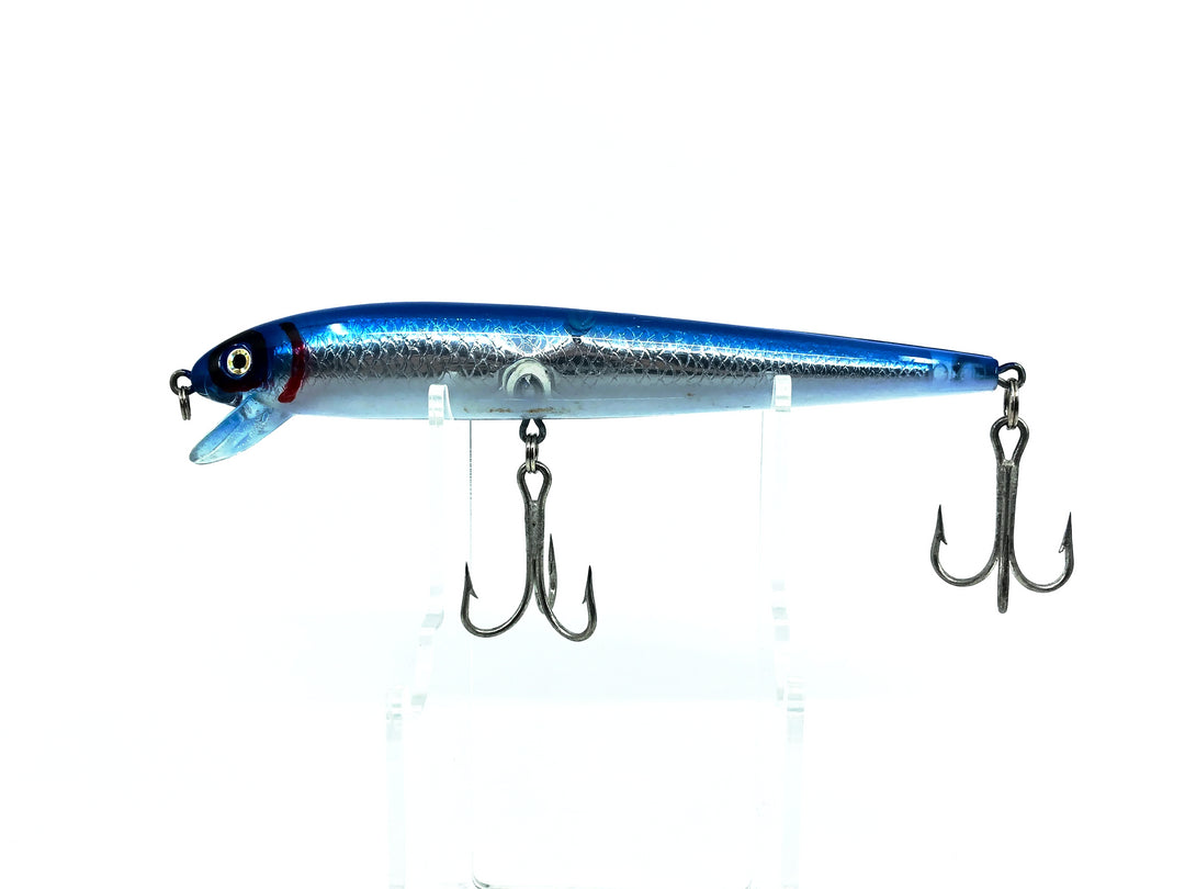 Gag's Grabbers Mambo Minnow, Blue/Silver Holographic Color