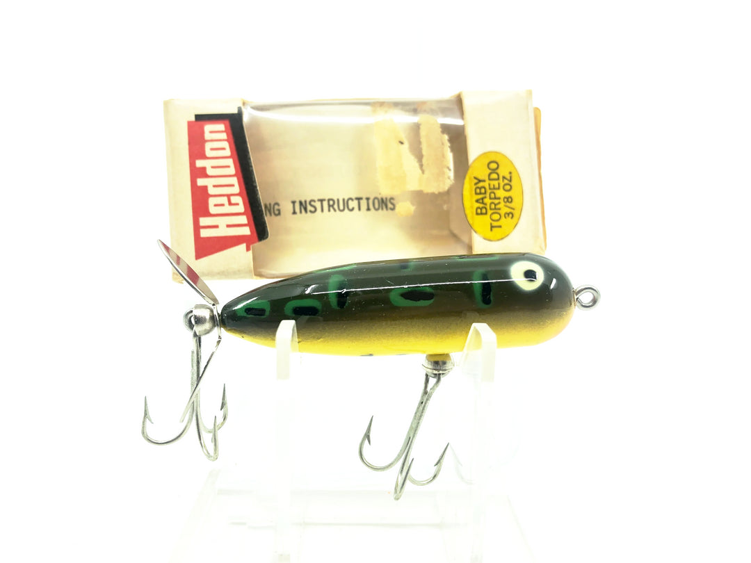 Heddon Baby Torpedo 361, BF Bullfrog Color w/Box