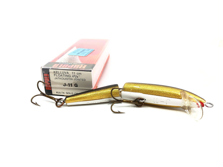 Rapala Jointed Minnow J-11 G Gold Color w/Box