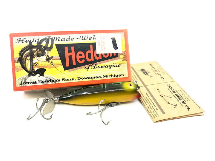 Heddon Spinning Darting Zara S9210, BF Bullfrog Color w/ Box & Insert