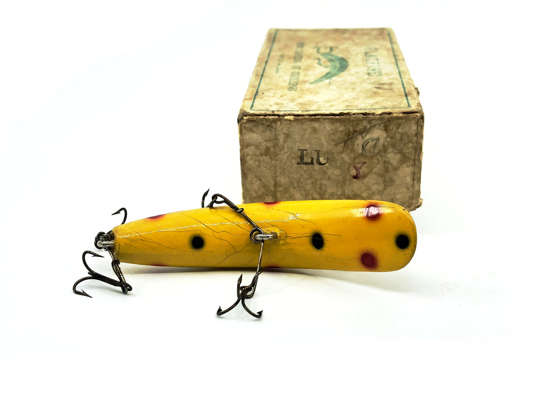 Vintage Helin Flatfish LU, Y Yellow Color with Box