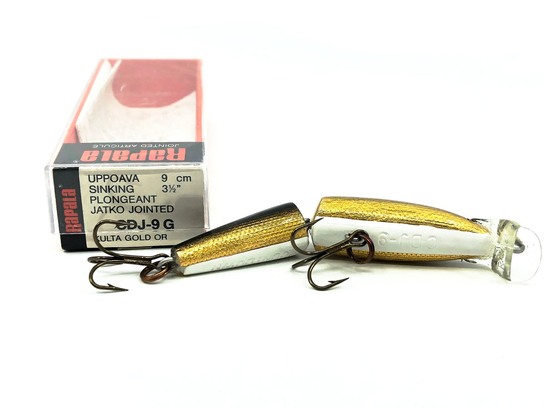 Rapala Jointed Shad Rap CDJ-9, G Gold Color