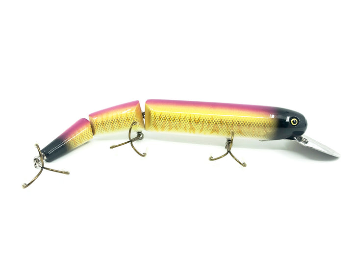 Chautauqua Warpath 12" Musky Lure, Neon Bandit Color