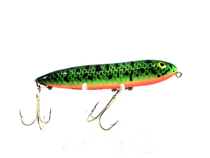 Heddon Swayback Zara Spook, GR Green Crawdad Color