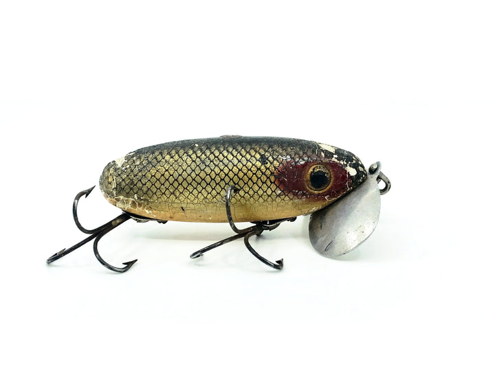 Arbogast Jitterbug 5/8oz 1st Gen Hardware, Shad Color, Cedar Jitterbug