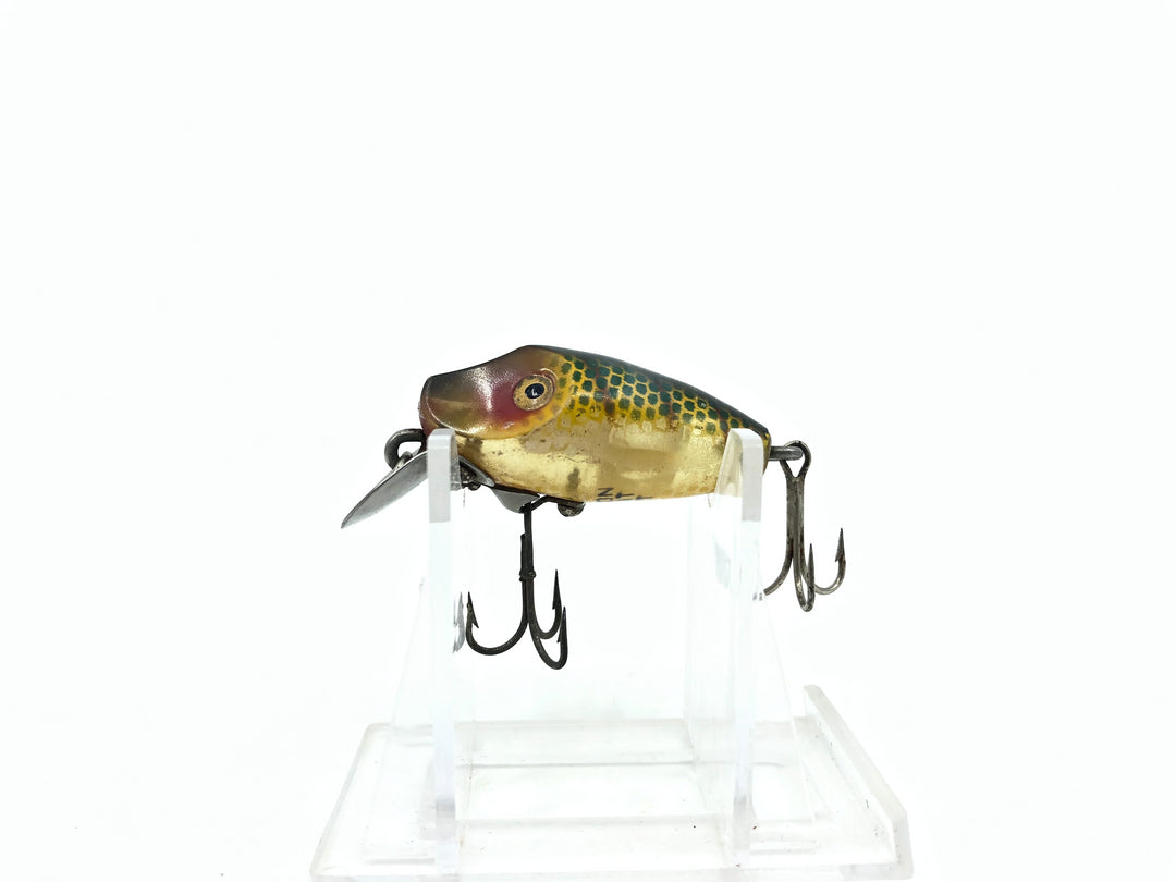 Heddon Midgit Digit River Runt Spook 9020, L Perch Color