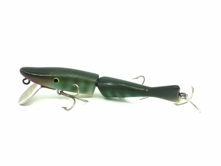 Radtke Pike Minnow, Green Shiner Color