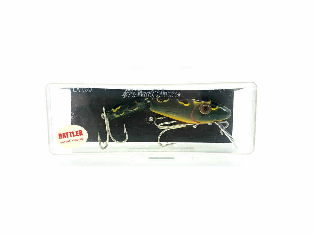 L & S 25R Floating Rattlin Minnow, FF Frog Color w/Box