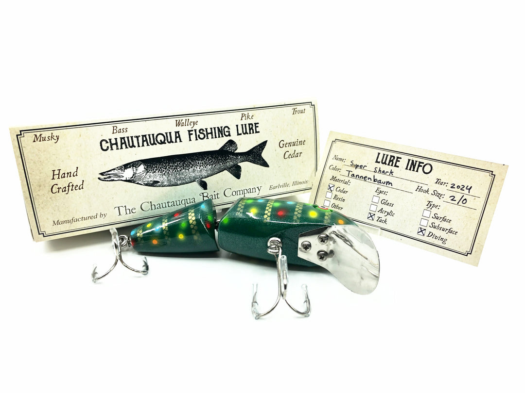 Chautauqua Wooden Super Shark Tannenbaum Color - Limited Color