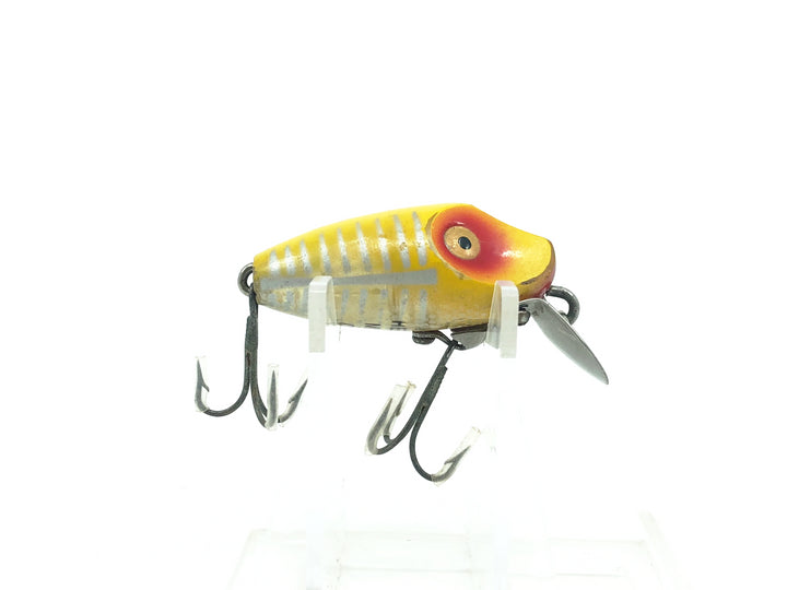 Heddon Midgit Digit River Runt Spook 9020, XRY Yellow Shore Minnow Color