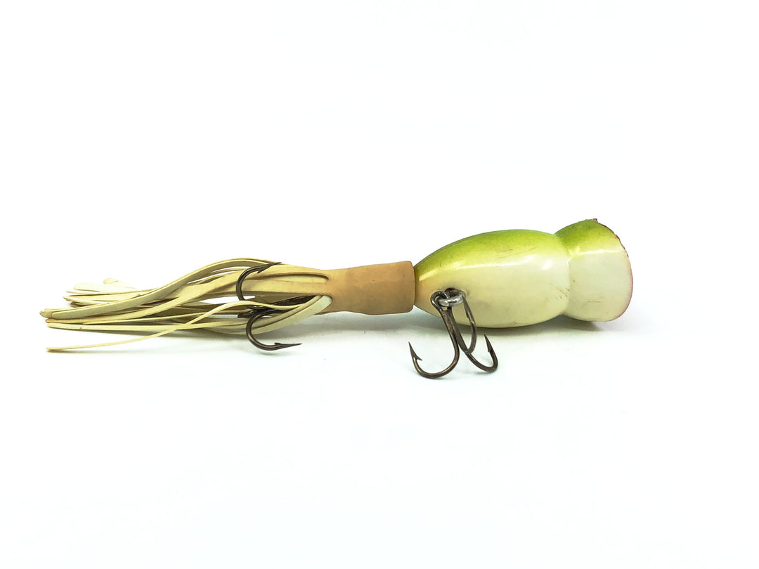 Arbogast Flyrod Hula Popper, Seein's Believin Leopard Frog Color-Tough