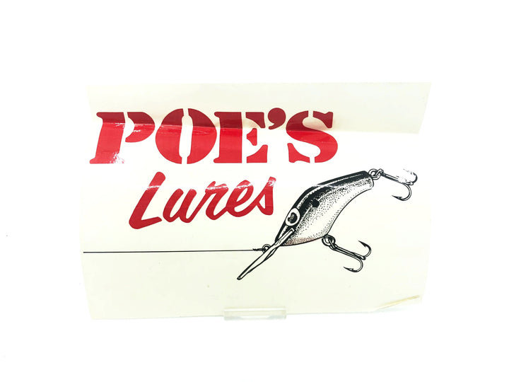 Poe's Lures Sticker/Decal