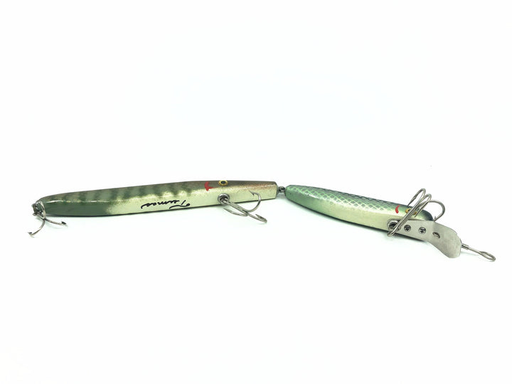 Alzbaits Musky Chaser Jointed Musky Lure Pike and Cisco Color SIGNED