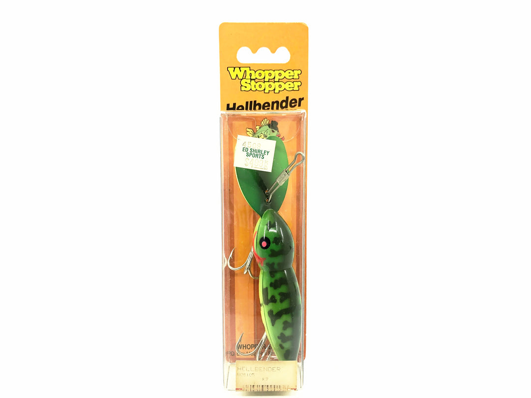 Hellbender Magnum Whopper Stopper, Green Crawdad Color with Box