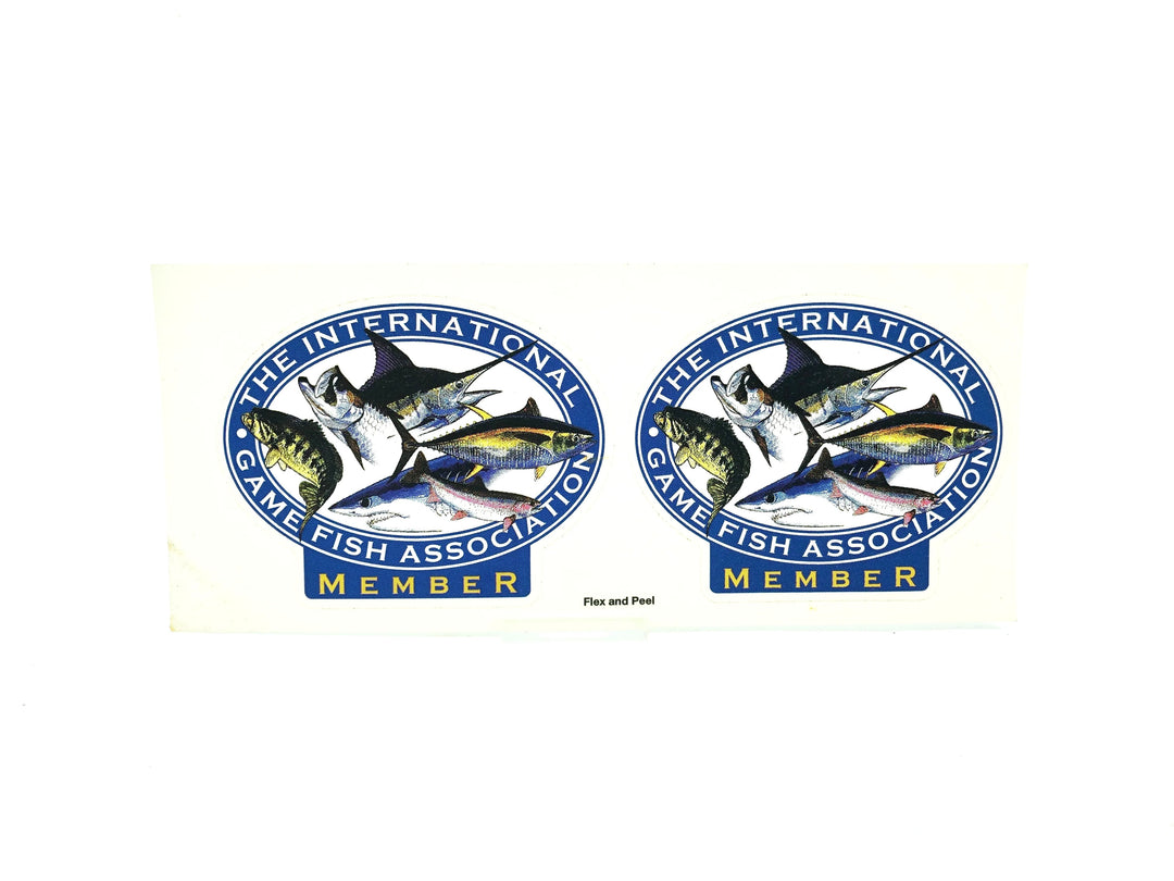 International Game Fish Association Sticker - Set of 2