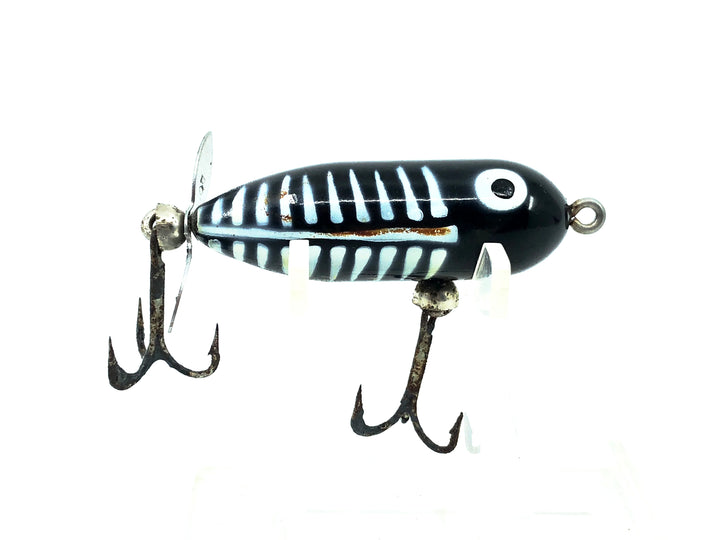 Heddon Tiny Torpedo, XBW Black Shore Color