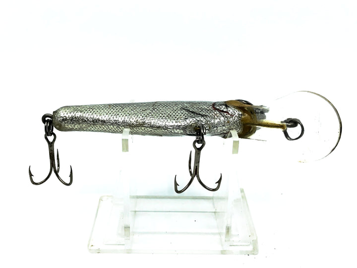 Bagley Small Fry Shad, BS Black on Silver Foil Color