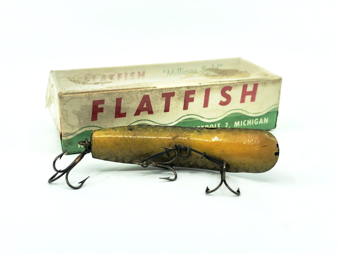 Vintage Helin Flatfish X4, LS Large Scale Color with Box