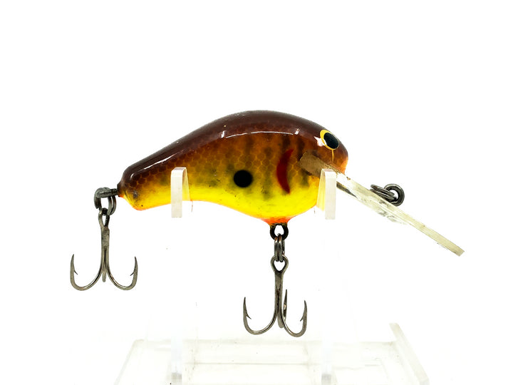 Bagley Divin' Kill'r B1 DKB1, DC9 Dark Crayfish on Chartreuse Color