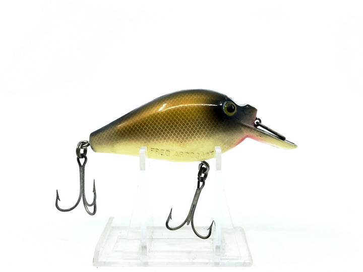 Arbogast Pug-Nose, #24 Golden Shiner Color