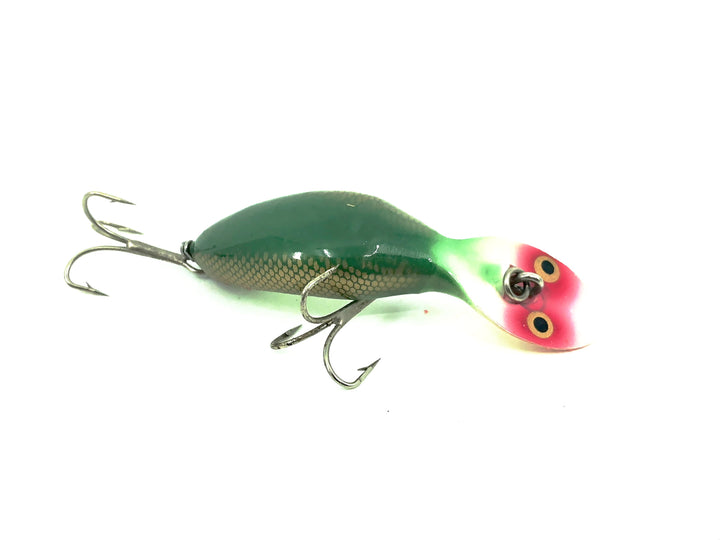 Heddon Tadpolly Spook, LD Light Green Scale Color