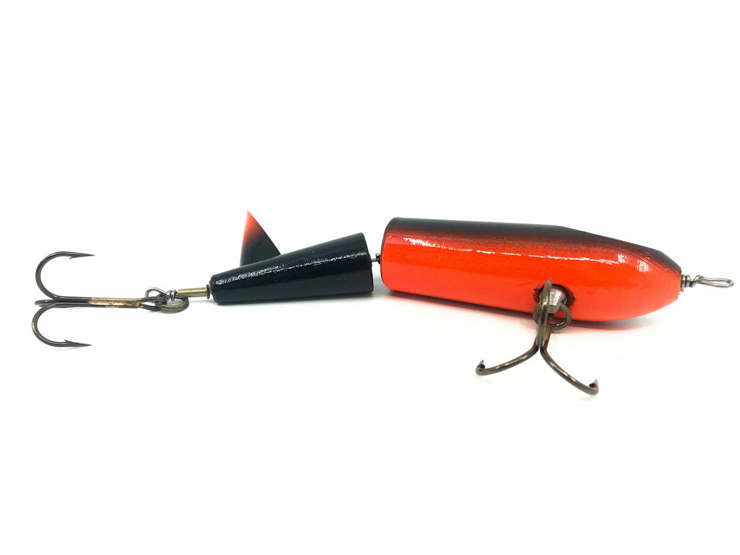 Musky Buster Stomper, Black/Orange Color