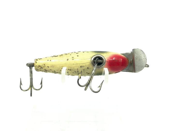 Creek Chub Wooden 9300 Spinning Pikie, Silver Flitter Color 9318