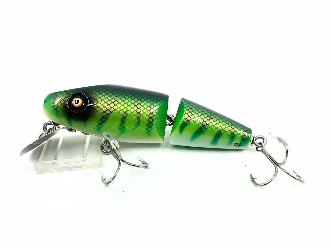 Chautauqua Wooden Super Shark, Green Perch Color