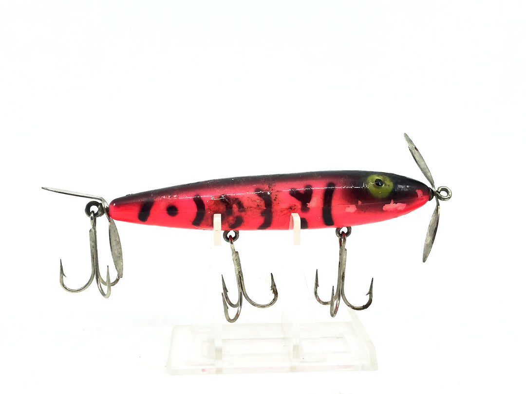 Torpedo Bait, Fluorescent Red/Black Marks Color