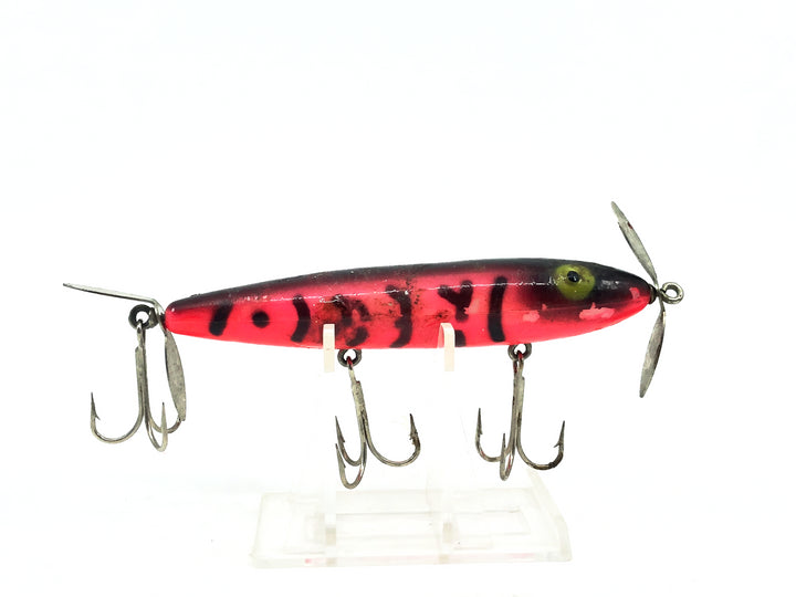 Torpedo Bait, Fluorescent Red/Black Marks Color