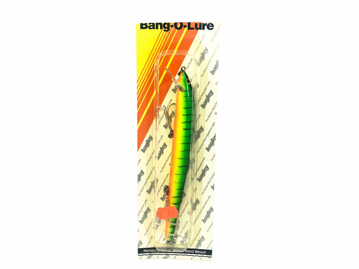 Bagley Bang-O-Lure #7, H69T Fire Tiger Color on Card