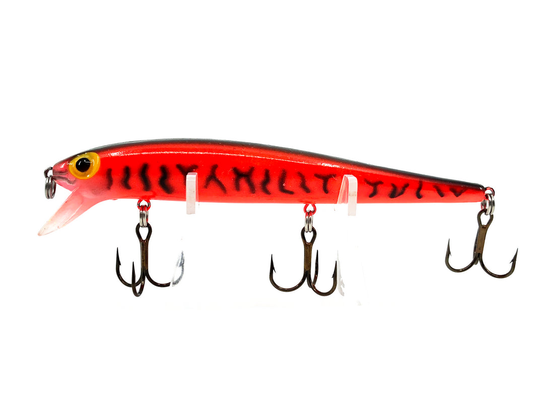 Storm Thunderstick AJ29 Fluorescent Red/Black Squiggle Color - Pre Rapala