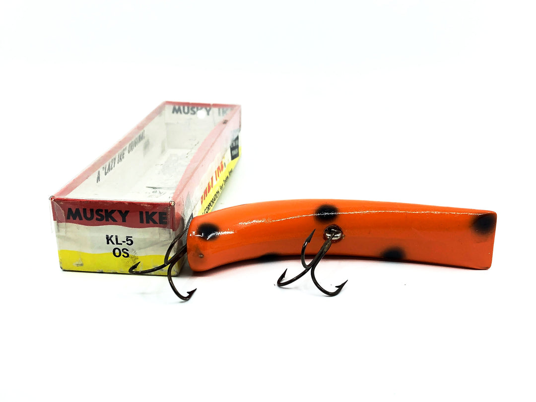 Lazy Ike Musky Ike KL-5 OS Orange Spot Color with Box