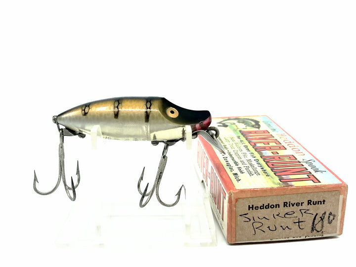 Heddon River Runt Spook Sinker 9110-M, Pike Color with Box