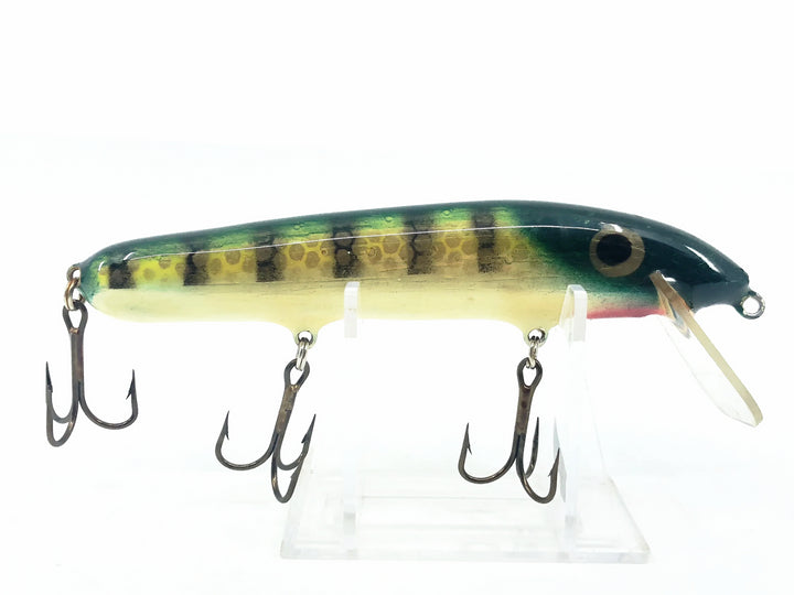 Crane 205 Musky Lure, Perch/White Belly Color