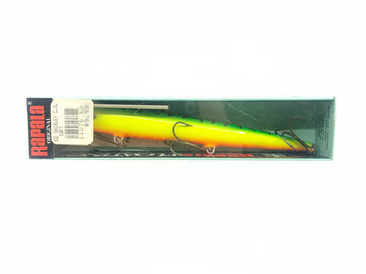 Rapala Original Floating F18, FT Fire Tiger Color w/Box