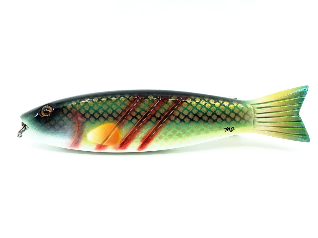 Chautauqua Deluxe Injured Minnow, Largemouth Bass Color