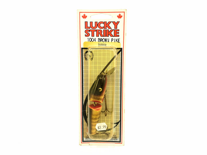 Lucky Strike 1000 Series, Brown Pikie Color on Card