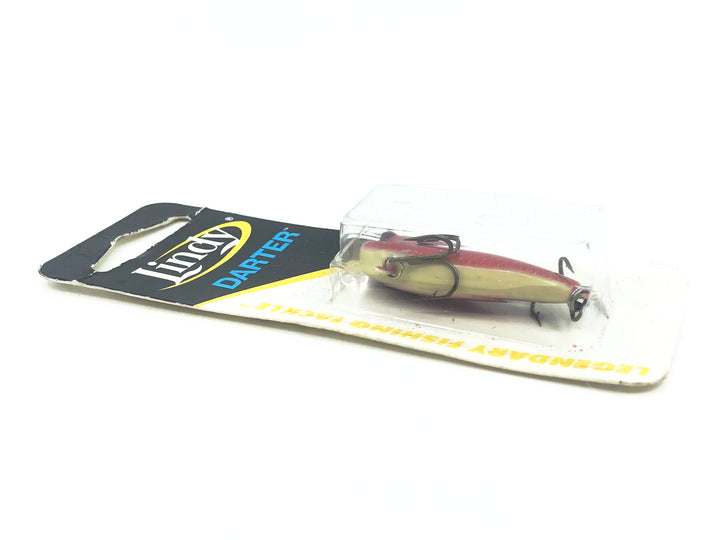 Lindy Darter 1/4oz, Red Glow Color on Card