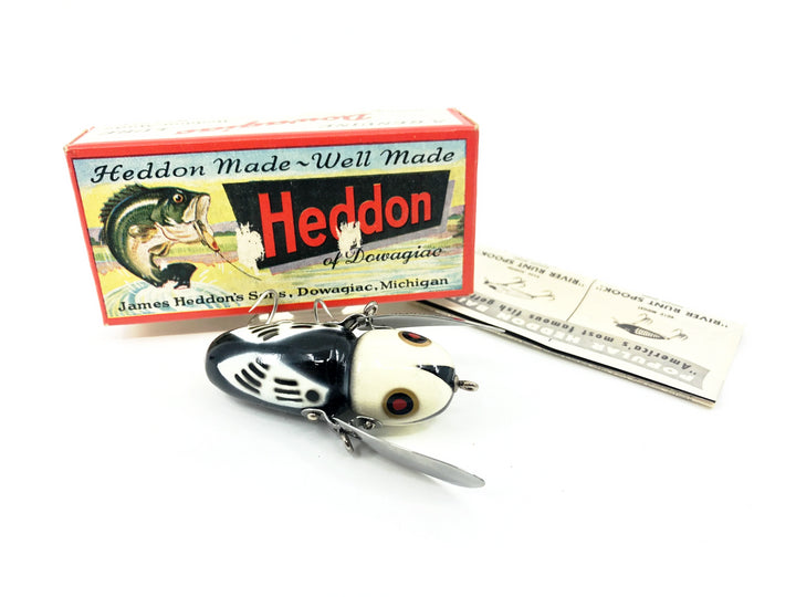 Heddon Crazy Crawler 2100, BWH Black Hornet White Head Color with Box