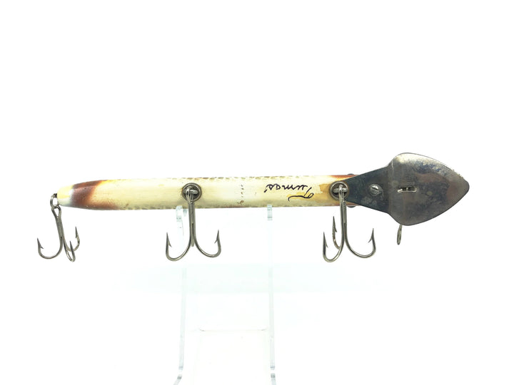 Alzbaits Straight Pikie Musky Lure, Brown Perch Color