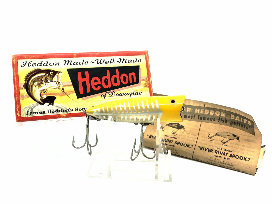 Heddon Chugger Spook 9540, XRY Yellow Shore Minnow Color w/Box