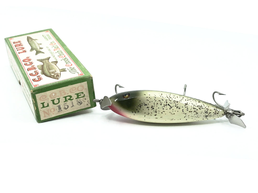 Creek Chub Injured Minnow 1500 Silver Flash 1518 Color with Box